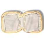 Makeup Bag Cosmetic Bag for Women Coquette Feminine Colorful Butterfly Floral White Photo 2