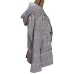 Mystree hooded layered houndstooth double breasted blazer size S Photo 59