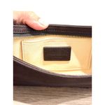 Jacquemus Le Bisou Doux Small Leather Shoulder Gag with Fuzzy Strap Brown Photo 11