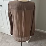 Ellen Tracy Elegant Brown Women's Top size Xl Photo 3