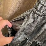 Old Navy  Metallic Silver Waist Defined Cami Midi Dress Size M NWT Photo 4