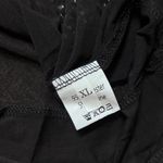 NWOT Elegant‎ Black Sheer Rhinestone Bodysuit XL Photo 5