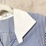 Jil Sander  Button Up Striped Blouse Photo 7