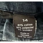 The Limited  Jean Shorts Tailored Short Womens Size 14 Medium Wash Spandex Denim Photo 3