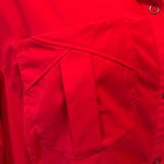 Rei Co-op REI Hiking Top Blouse Sz. XL Red Full Snap Chest Pockets Roll Tab Sleeve Stretch Photo 7