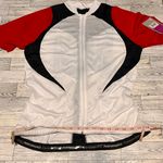 Performance Bicycle Ultra Women's Short Sleeve Cycling Shirt Size XL Red White Photo 3
