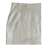 American Vintage Vintage cream cable short sleeved sweater shoulder button closing size medium Photo 3