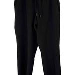 Lululemon Women's Black Keep Moving 23" Crop Loose Fit Trousers Pants Size 8 Photo 0