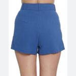 High Waist Dressy Shorts in blue size L Size L Photo 2