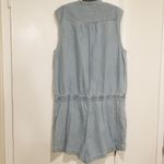 BCBGMAXAZRIA ๐๐ Laden Chambray Denim Jean Romper Photo 6