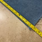 OAT New York Wide Leg High Rise Raw Hem Cargo Jeans Size 4/27 Photo 5