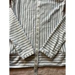 Athleta  Women's Long Sleeve striped pop‎ space dye black and white Sz 2XS Photo 6