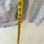 Zella Purple White Stripe Pullover Long Sleeve Hood Relaxed Oversize Small Photo 7