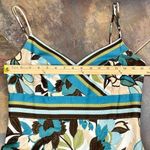 Ann Taylor Dress Leaves Green And Brown Sleeveless 8 Photo 6