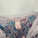 Victoria's Secret  Purple Floral 2011 Satin Slip Dress Mini Size Medium Lace Photo 4