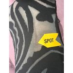 Wolford X Etro Body Tattoo Tights in Grey & Black Small Womens Nylons Pantyhose Photo 3