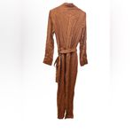 NWT Revolve LBLC THE LABEL Dede Jumpsuit in Rust Size Medium Brown Photo 2