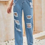 SheIn Ripped Mom Jeans Photo 0