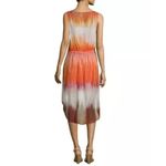 Haute Hippie NWT Ombre' Silk High- Low Dress $535 Size Medium Photo 2