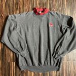 Vintage Gopher Sport sweatshirt Teacher Cardinal turtleneck mock neck large Blue Photo 0