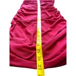 Hello Molly Burgundy Ruched Dress - Size S Photo 9