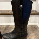 Frye Melissa Button Riding Boots Black Leather Women’s Size 8.5 Classic Tall Photo 7