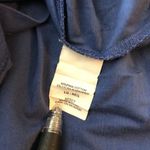 LL Bean Womens T Shirt Top Crew Neck Short Sleeve Pima Cotton Stretch Blue L Size L Photo 3