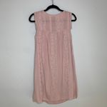 Knox Rose Embroidered Rayon Dress Sz Medium Dusty Pink Color Cottagecore Photo 6