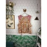 TINY from Anthropologie Embroidered Floral Sleeveless Top Photo 3