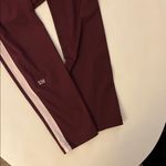 Splits59  Clare High Waist Rigor 7/8 Leggings in Dark Cherry / Creme Medium $128 Photo 6
