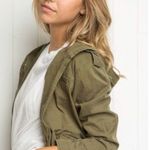 Brandy Melville  Green Eddie Jacket Photo 1