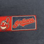 Lee Blue & Red Cleveland Indians Short Sleeve 100% Cotton Women's T Photo 4