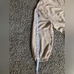 Blush Hint of Belted Tiered Shirt Dress in Beige Photo 9