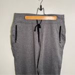 Cropped Athletic Pant Heathered Gray Wide Leg L Size L Photo 1