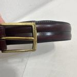 Brighton Vintage Y2K  Womens 34 Brown Leather Gold Buckle Equestrian Western Belt Photo 13