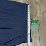 Halara High Waisted Pleated Wide Leg Blue Pants Size Medium Photo 6