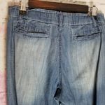 Life in Progress  BOHO LAGENLOOK THIN DENIM PAPER BAG WAIST JOGGER BOHO JEANS 28 Photo 5