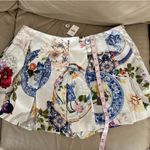 Anthropologie Maeve Printed Pleated Skort. Size 12. MSRP $128 Photo 6