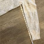 Pinch Grey w/ White Stripe Detail Long Sleeve Pullover Sweater Women’s Large Gray Photo 5
