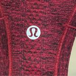 Lululemon  Swiftly Tech Racerback Tank Top Black True Red Size 6 Athleisure Photo 7