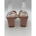 Intentionally Blank Heeled Sandal Pink Nude Size 8 Strappy Block Heel Photo 4