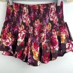Majorelle Catherine Mini Smocked Skort in Wine Country Small Photo 5