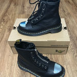 Dr. Martens 1460 MP black leather zipper lace up boots booties shoes sz 7 new Photo 0