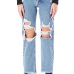 CARMAR Emelia Straight Leg Jean Women Sz 28 Blue Distressed Gorpcore Grunge Boho Photo 10