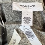 Workshop Republic Clothing WORKSHOP Republic Size S Heather Grey Pearl Soft Knit Top Athleisure Casual Photo 7