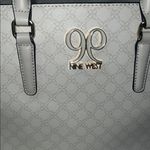 Nine West White Satchel Chic Structured Design Photo 6