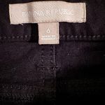 Banana Republic  Black Denim Stretch Five Pocket Classic Straight Leg Jeans 6 Photo 4