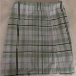 Rainbow Sandals Rainbow Green Plaid Pencil Skirt Photo 0