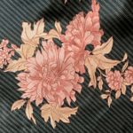 Vintage 90s California Dynasty Black Pink Floral Satin Slip Nightgown Dress Size M Photo 9