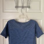 Kuhl  Small Lin Shurt Blue Black Shirt Short Sleeve‎ Photo 3